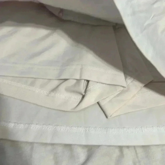 LADY HAGEN Sz 0 Pink & White Golf Skort/Skirt Front & Back Pockets Side Zip Cute - Picture 3 of 7